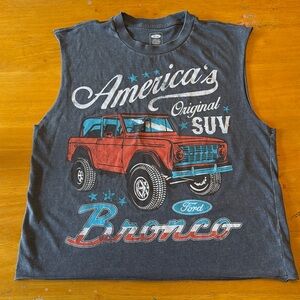 Ford Bronco women’s tank top. Size Medium